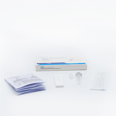 Prueba rápida Kit Disposable enfermedad AG de Coronavirus 15 minutos