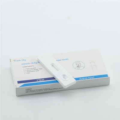 ODM rápido del OEM de Kit Swab Antigen Test de la prueba del oro del anticuerpo in vitro coloidal de la diagnosis