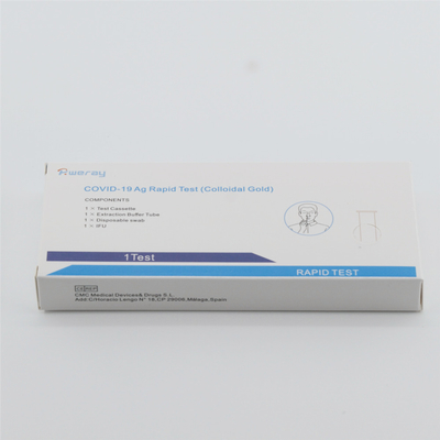 El ISO certificó la prueba rápida Kit High Sensitivity de la saliva del antígeno de los equipos de la prueba de 15mins Covid 19