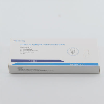 calidad  ISO Certified 15mins Rapid Covid 19 Test Kits Antigen Saliva Test Kit High Sensitivity fábrica
