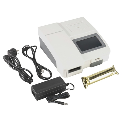Analizador cuantitativo del immunoensayo del oro coloidal completamente automático pantalla táctil de 4,3 pulgadas
