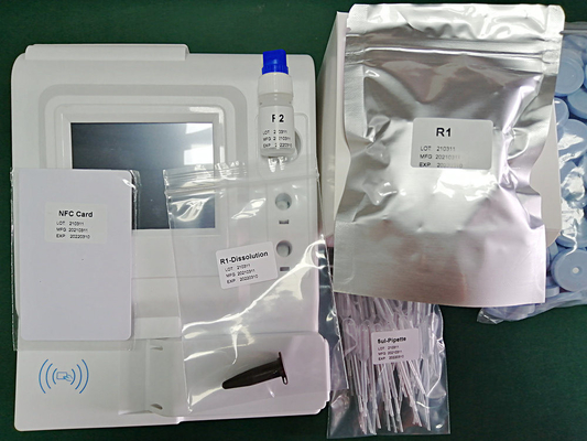 La muestra de sangre automatizó completamente el analizador Glycohemoglobin de Hba1c