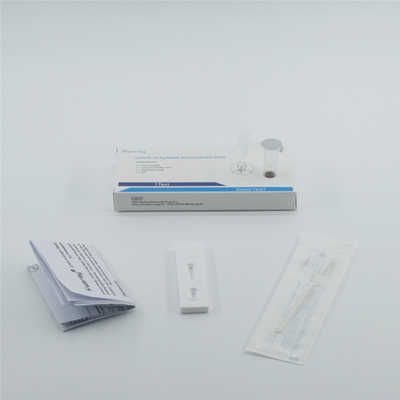 ODM rápido del OEM de Kit Swab Antigen Test de la prueba del oro del anticuerpo in vitro coloidal de la diagnosis