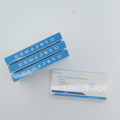 Uso en el hogar rápido de la prueba del oro coloidal aprobado por la FDA de Coronavirus