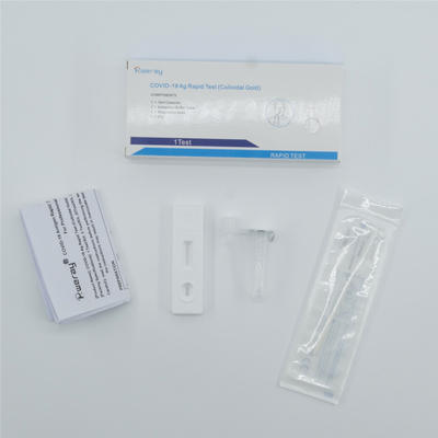 Equipos rápidos de la prueba del antígeno disponible de diagnóstico, aprobación coloidal del SGS de Kit With de la prueba del oro