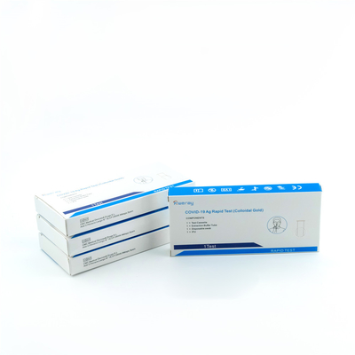 Recepción de diagnóstico aprobada por la FDA del OEM del equipo de la prueba de Kit Colloidal Gold Rapid Antibody
