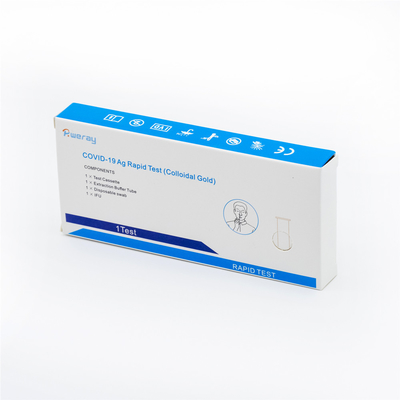 Prueba rápida coloidal COVID-19 AG del hogar del oro para uso profesional