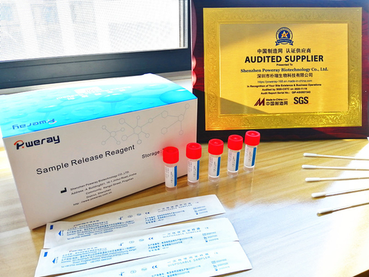 Prueba rápida Kit Nucleic Acid Release Reagent de la polimerización en cadena del servicio del ODM del OEM
