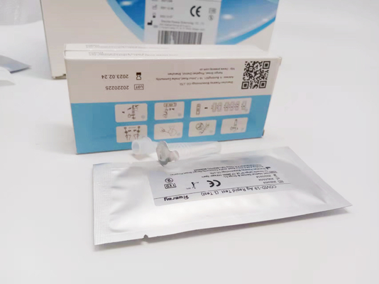 Prueba rápida Kit Disposable de la esponja de la colección del uno mismo del antígeno del antígeno rápido viral nasal de la prueba