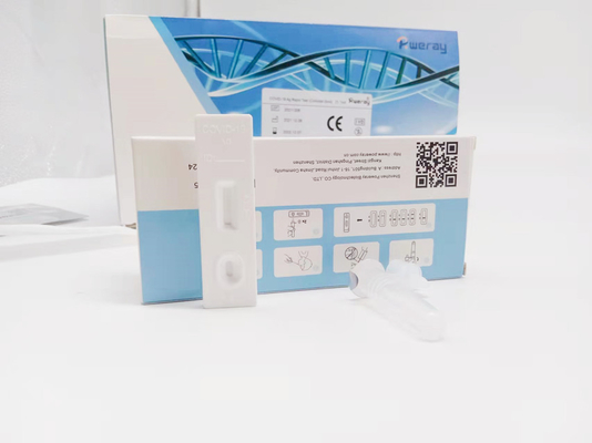 Prueba rápida coloidal COVID-19 AG del hogar del oro para uso profesional