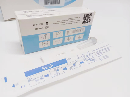 Certificación rápida del CE FDA de Kit With de la prueba del antígeno casero de la enfermedad de las infecciones