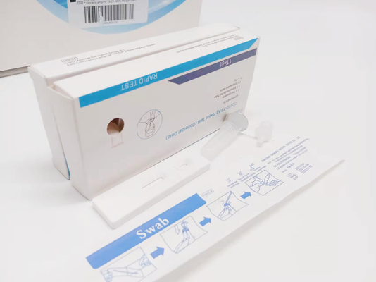 Prueba rápida coloidal COVID-19 AG del hogar del oro para uso profesional