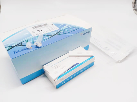 99,1% equipo rápido de la prueba de la saliva del antígeno de los equipos de la prueba de la especificidad 15min Coronavirus