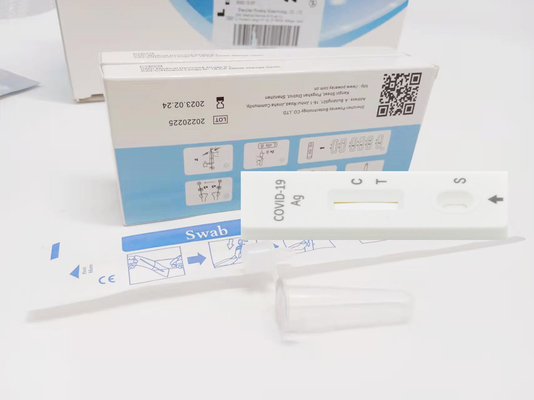 Prueba rápida del antígeno agradable de la esponja del ODM del OEM 15 minutos de disponible