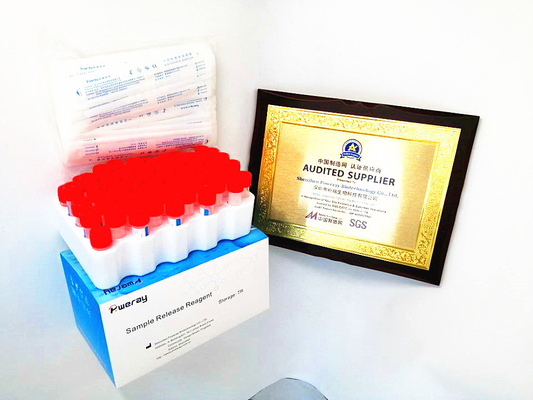 CE Certidfied una prueba rápida Kit At Home de la polimerización en cadena de la prueba del método Covid-19 del paso