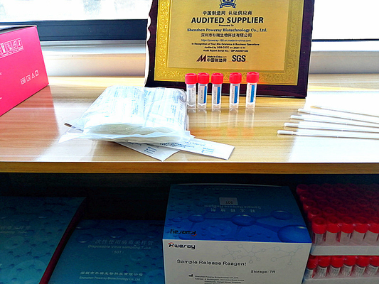 Extracción ácida nucléica Kit For Covid 19 de la aprobación de Poweray ISO13485