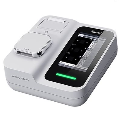 Tipo de tarjeta completamente automático analizador específico de la proteína con la pantalla táctil de 7 pulgadas